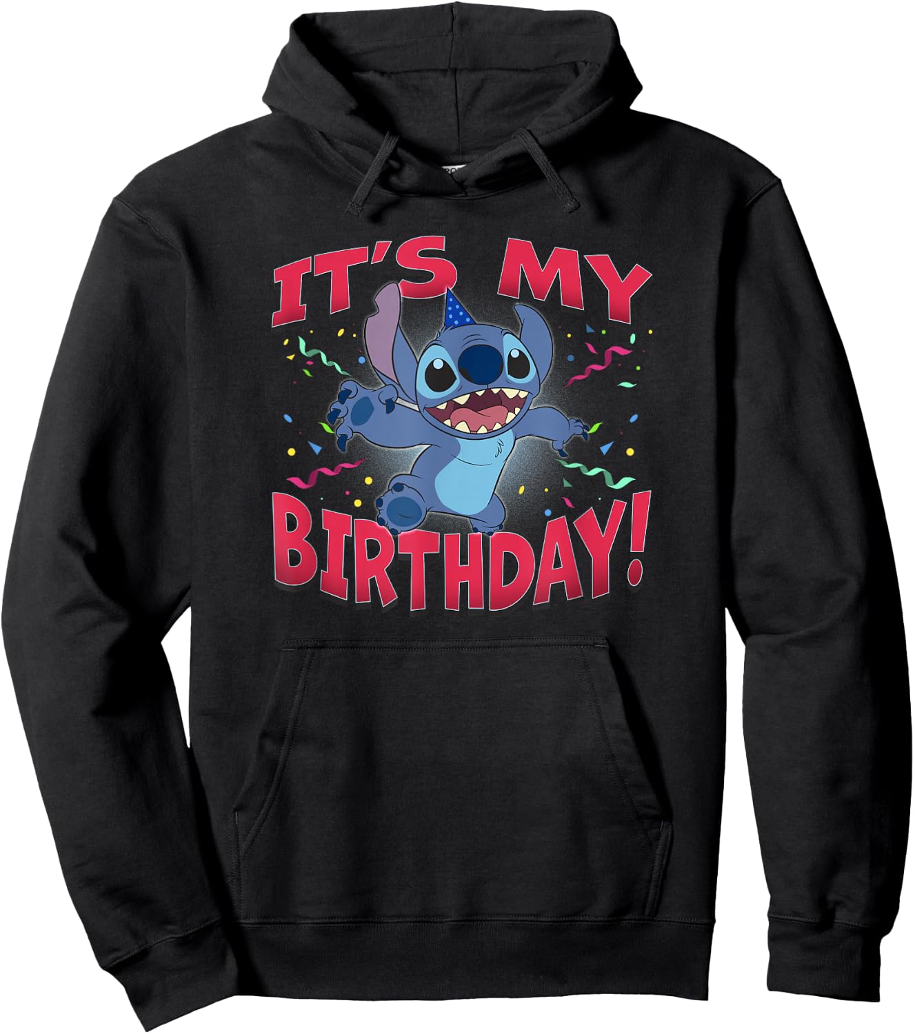 Disney Lilo & Stitch It's My Birthday! Hoodie - Hoodie | Black