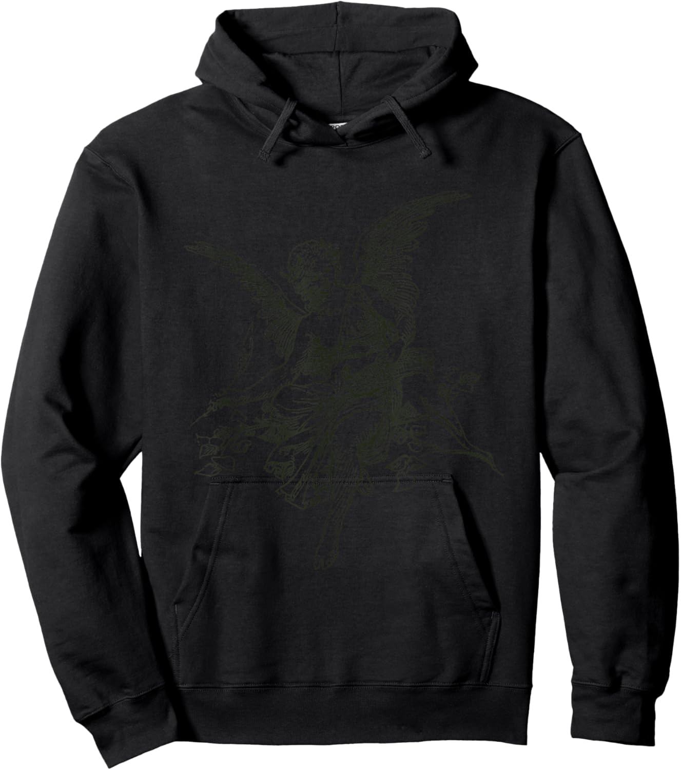 Fairy Grunge Fairycore Aesthetic Angel Y2K Alt Clothes Small Hoodie - Hoodie | Black