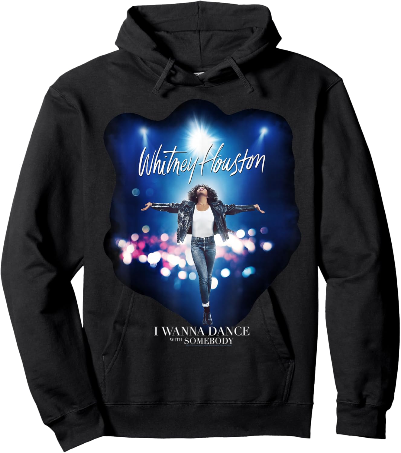 Whitney Houston I Wanna Dance With Somebody Hoodie - Hoodie | Black