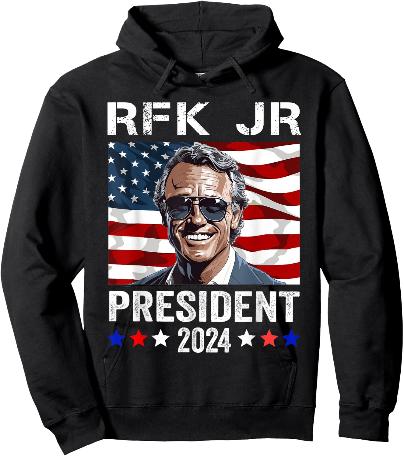 RFK JR For President 2024 Robert Kennedy Jr 24 Hoodie - Hoodie | Black