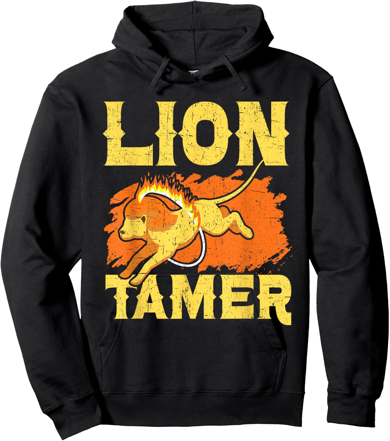 Lion Tamer Circus Staff Costume Carnival Theme Party Hoodie - Hoodie | Black
