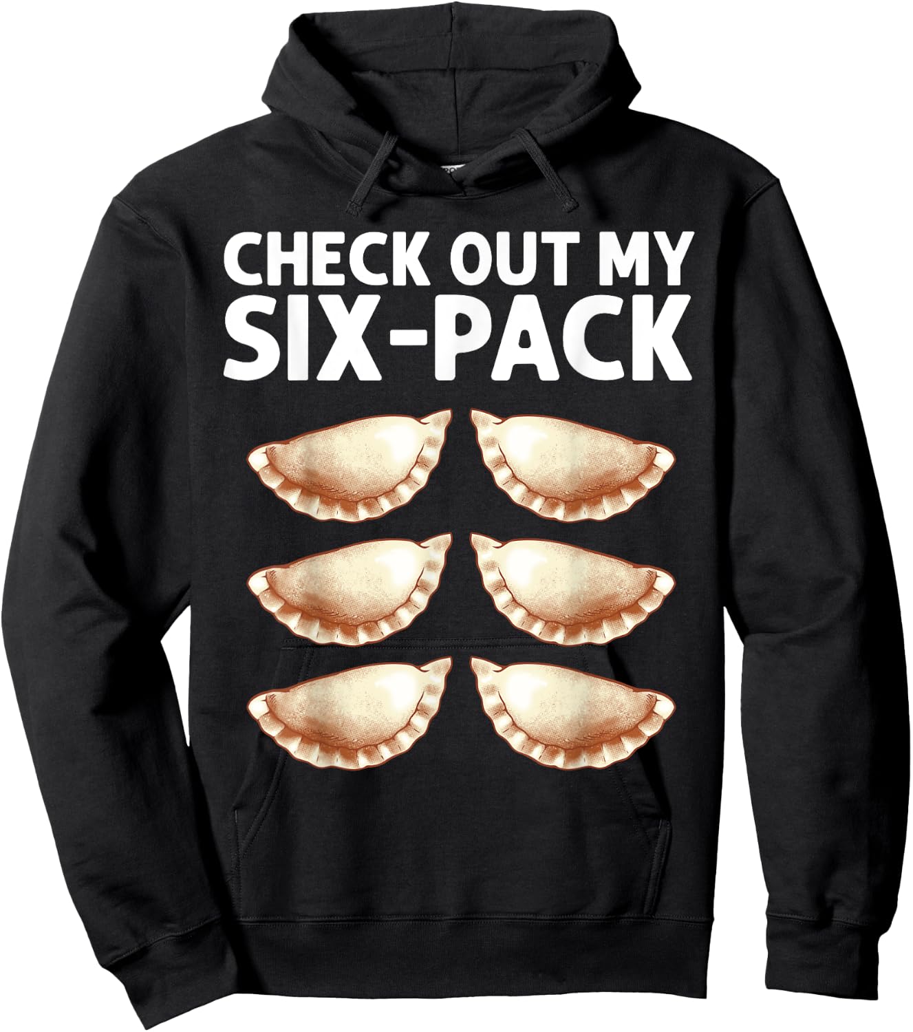 Funny Pierogi Design For Foodie Men Women Polish Food Lovers Hoodie - Hoodie | Black