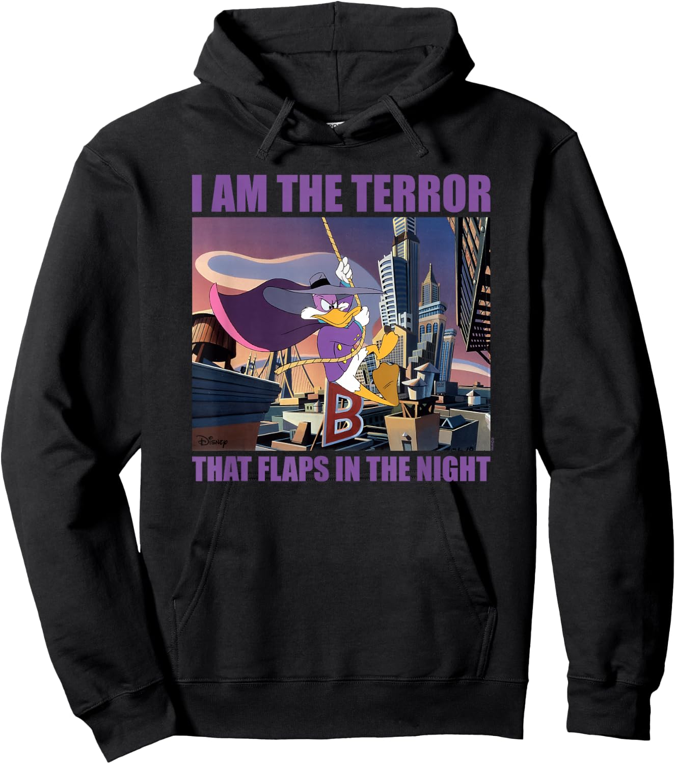 Darkwing Duck - Darkwing Duck Terror Hoodie - Hoodie | Black