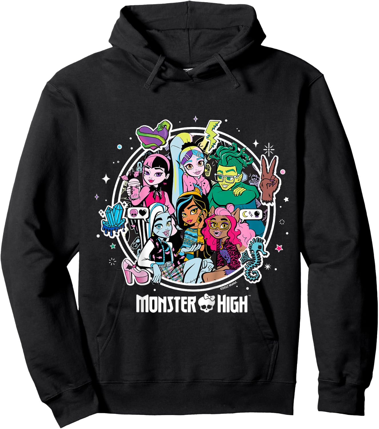 Monster High - MH Students Hoodie - Hoodie | Black
