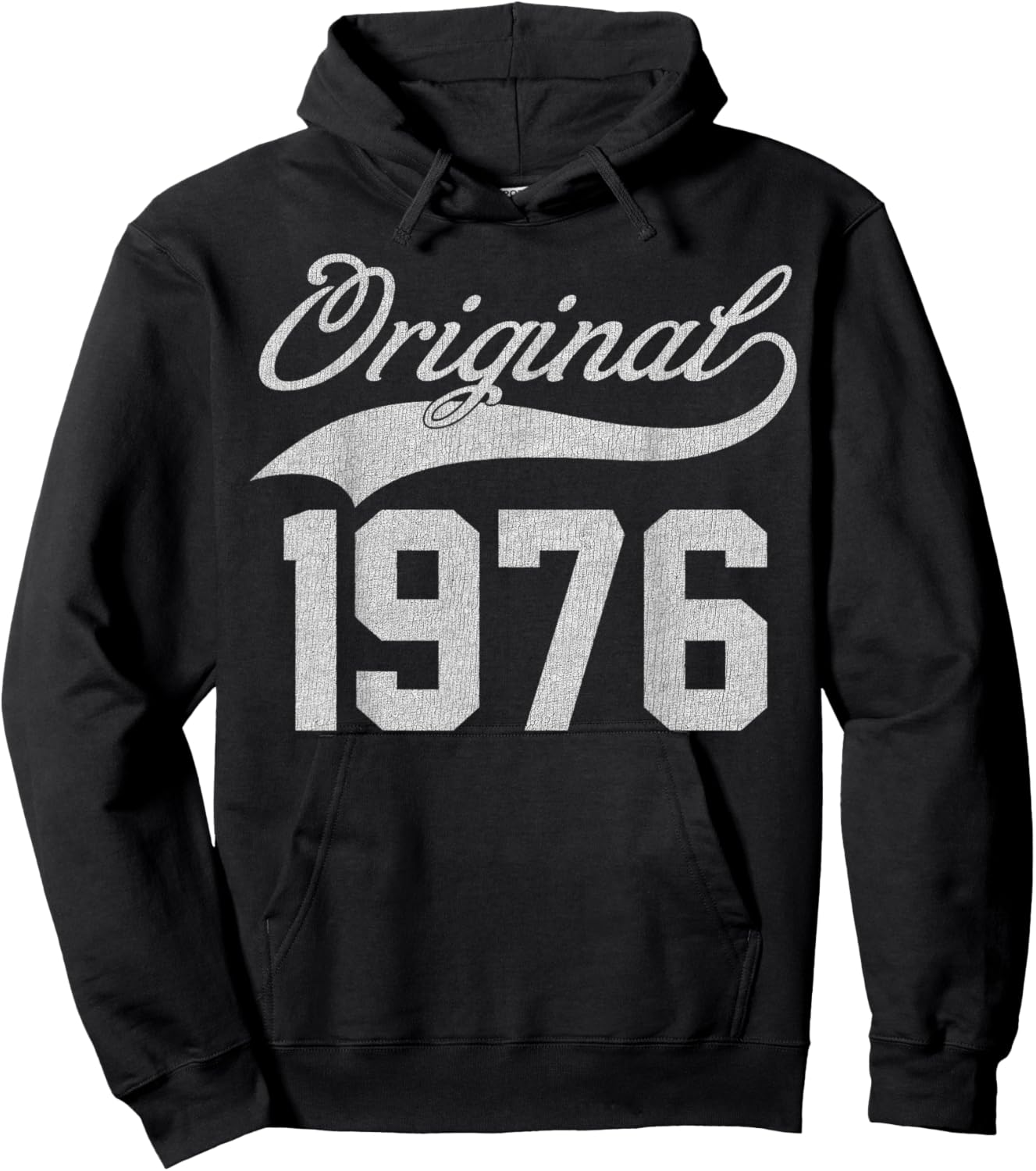 Vintage 1976 Funny 49 Years Old Men and Women 49th Birthday Hoodie - Hoodie | Black