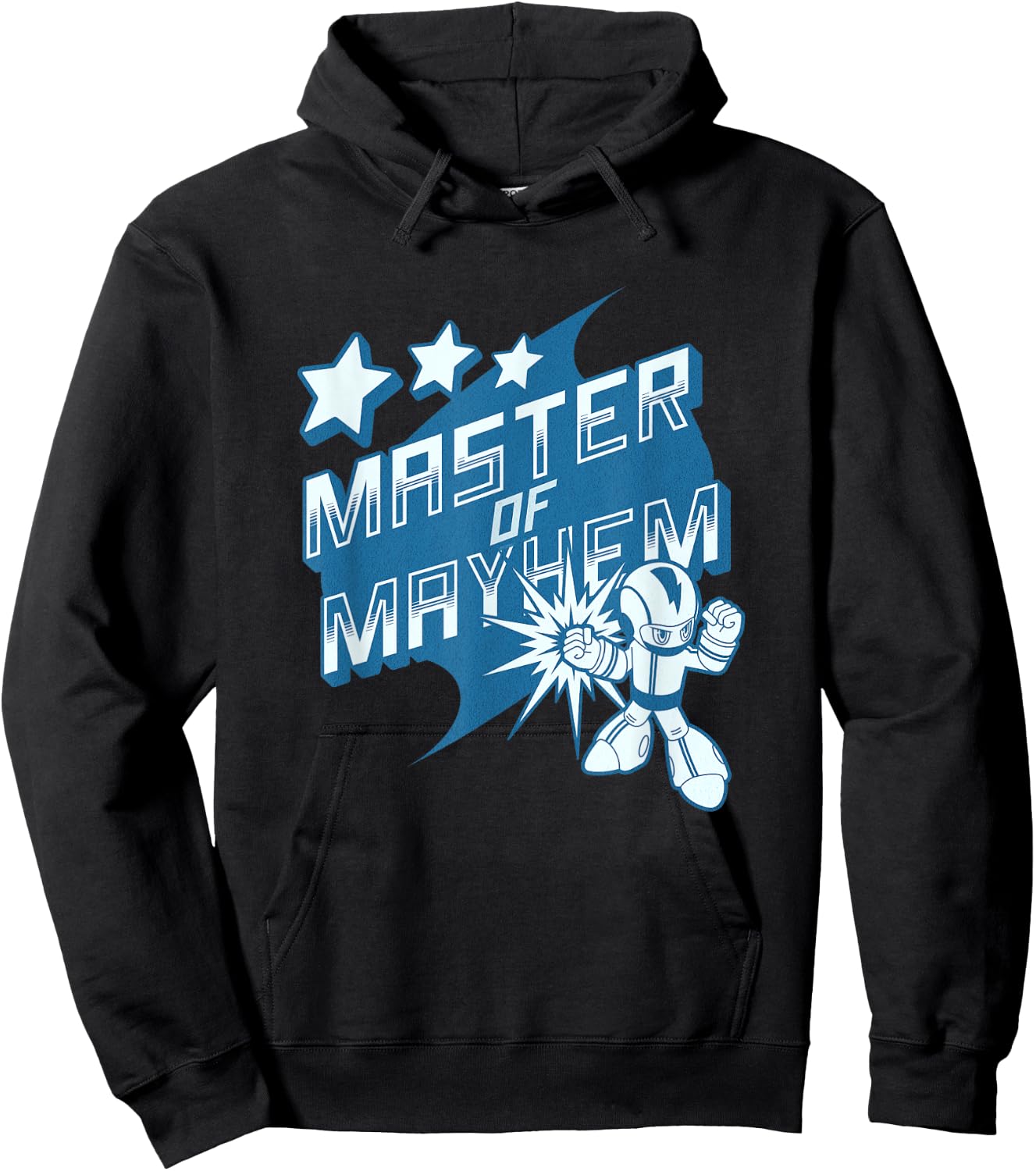 Gamer Master of Mayhem Casual Comfortable and Funny Hoodie - Hoodie | Black