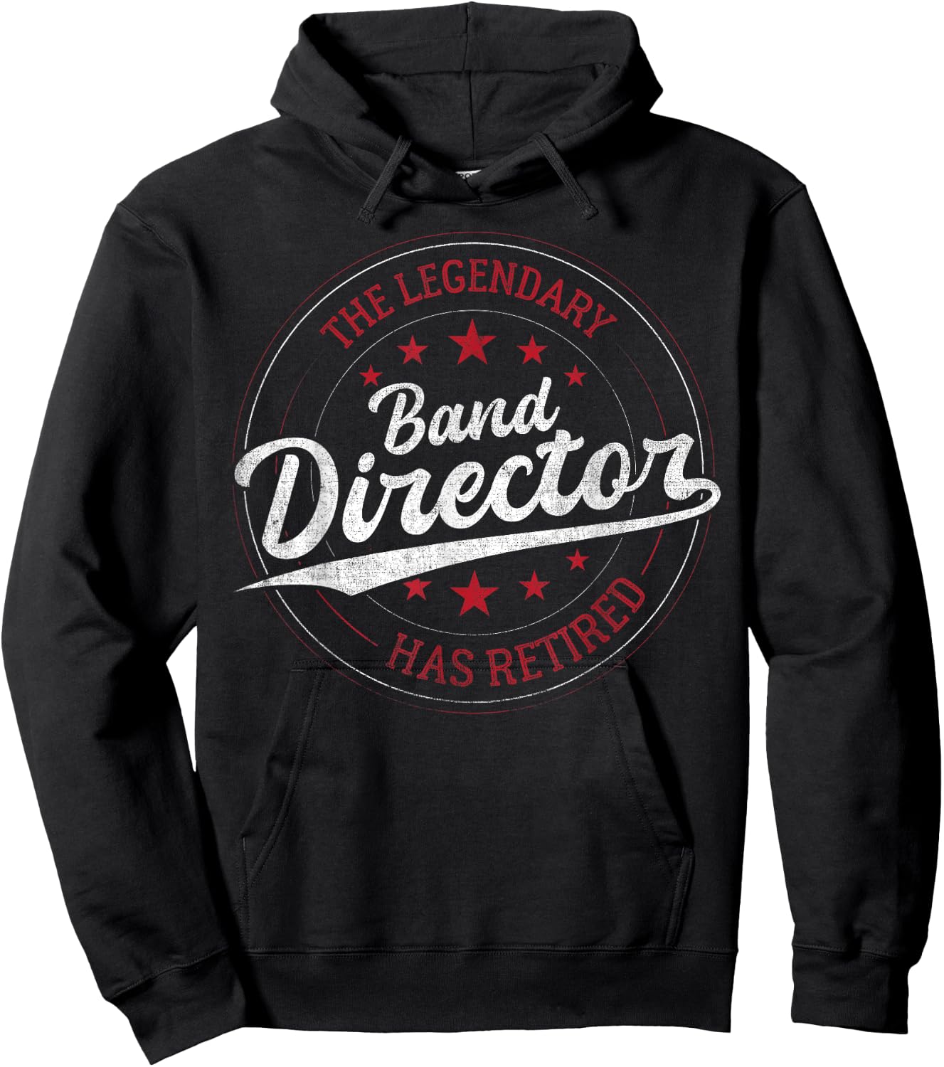 Legendary Retired Band Director Hoodie - Hoodie | Black