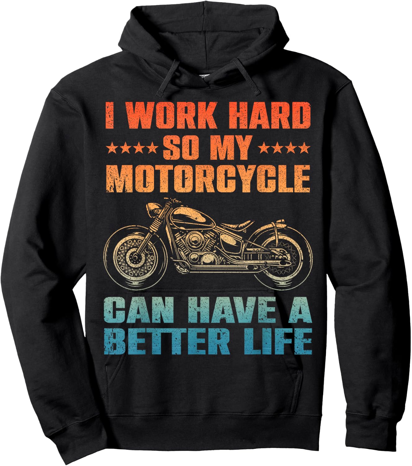 Cool Motorcycle Design Women Motorcycle Lover Rider Hoodie - Hoodie | Black