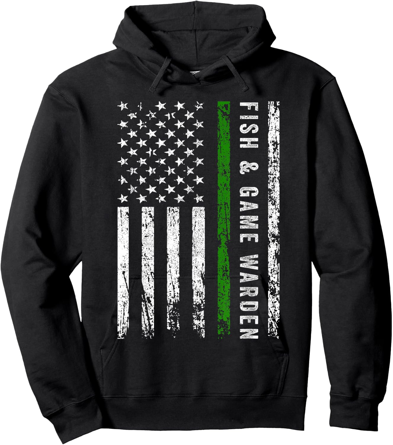 Fish And Game Warden Hoodie - Hoodie | Black