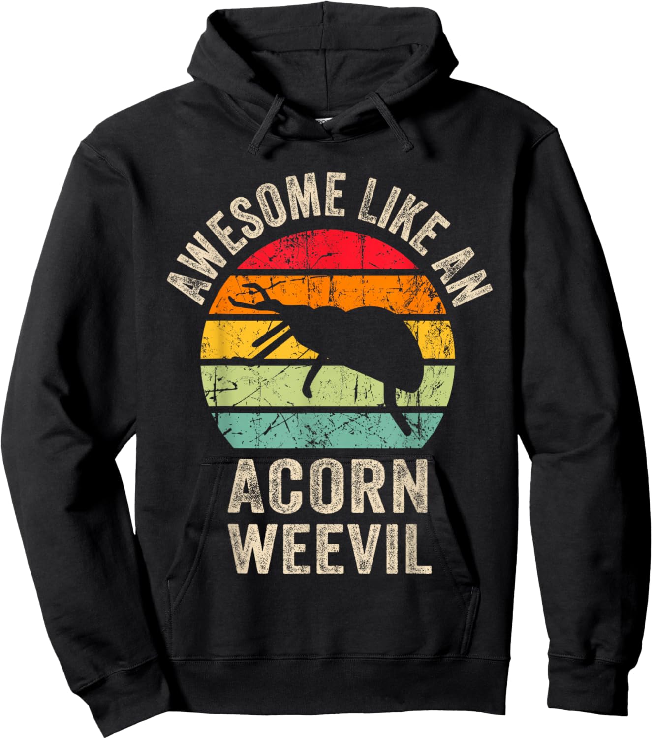 Awesome like an Acorn weevil, Funny Acorn weevil Lover Hoodie - Hoodie | Black