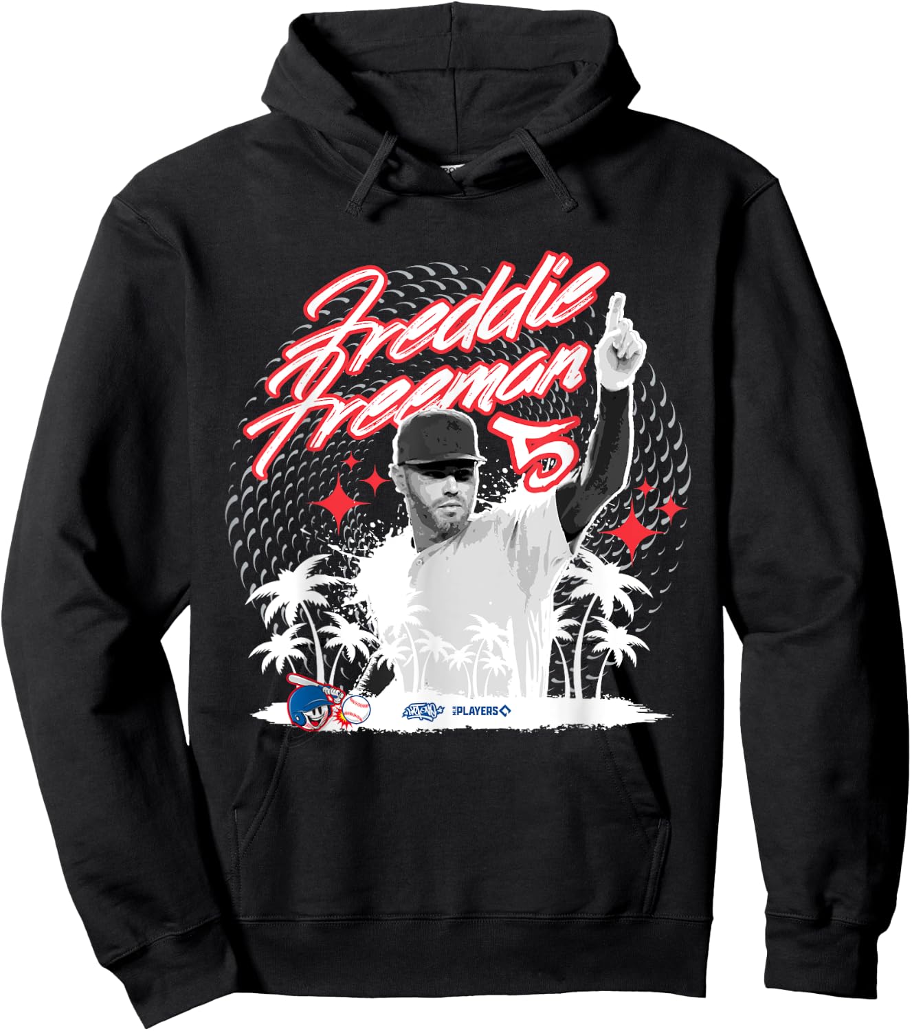 Freddie Freeman Los Angeles Baseball Sket One x MLB Players Hoodie - Hoodie | Black