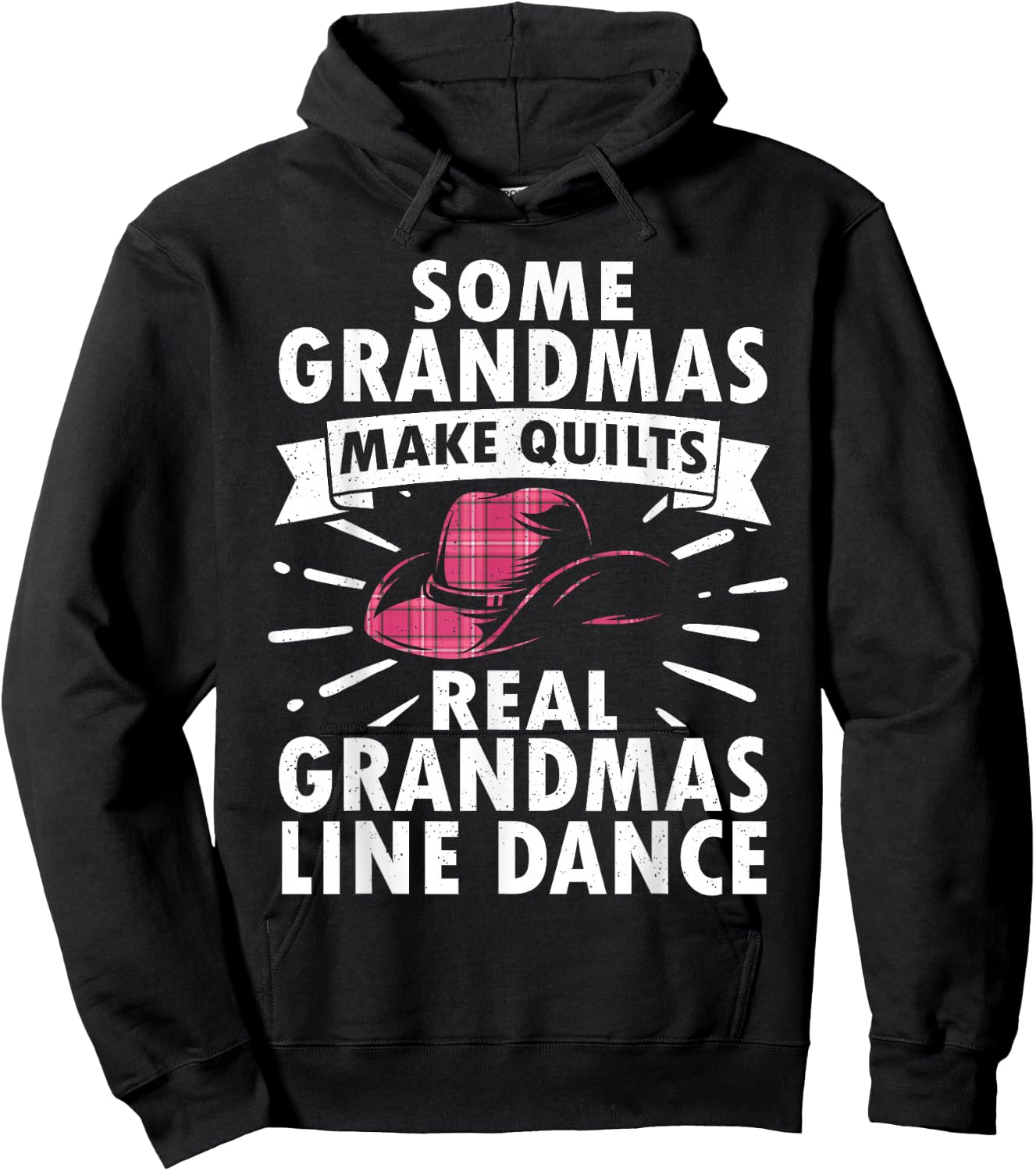 Line Dancing Art Mom Grandma Line Dance Teacher Hoodie - Hoodie | Black