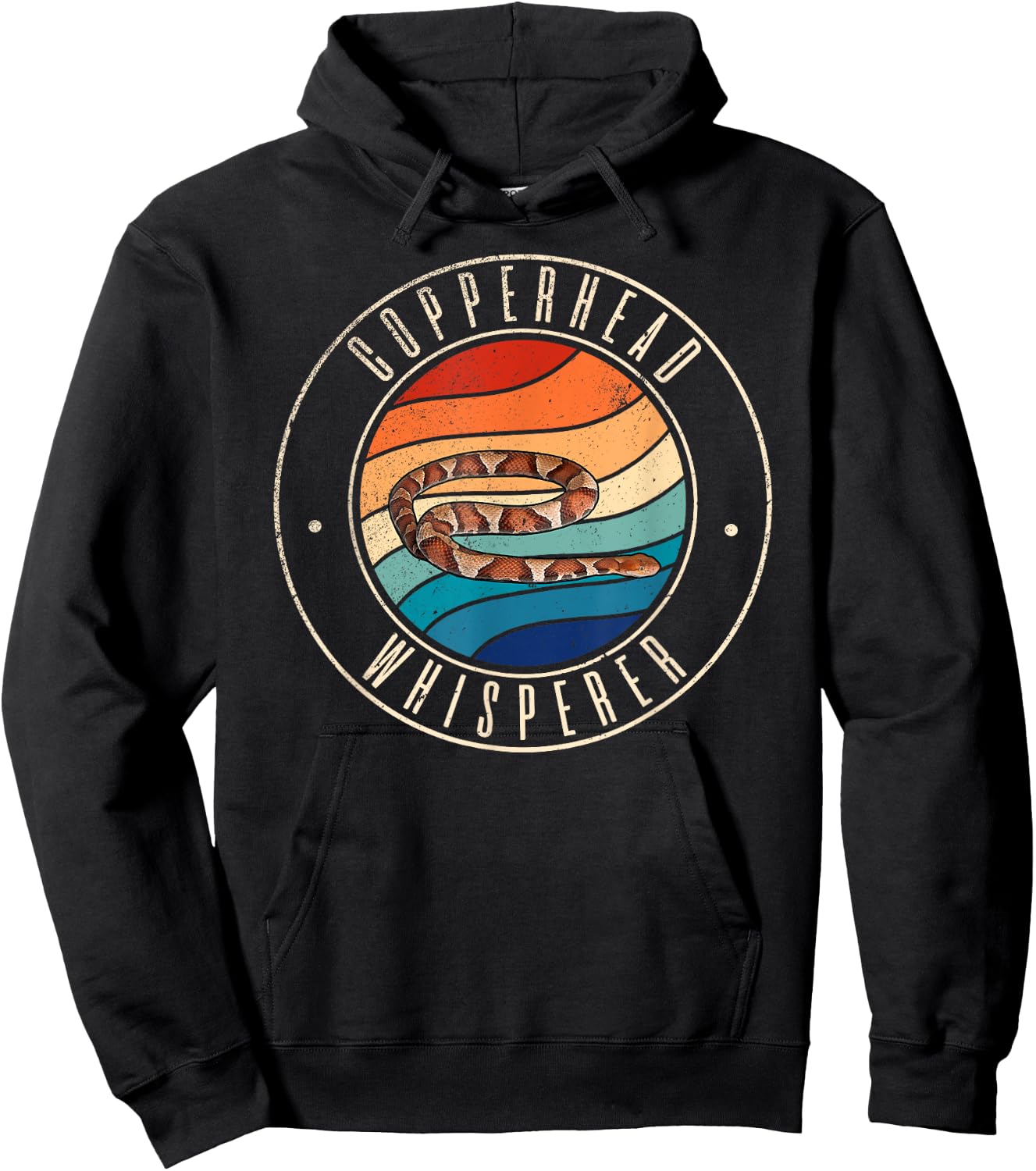 Copperhead Snake Whisperer Hoodie - Hoodie | Black