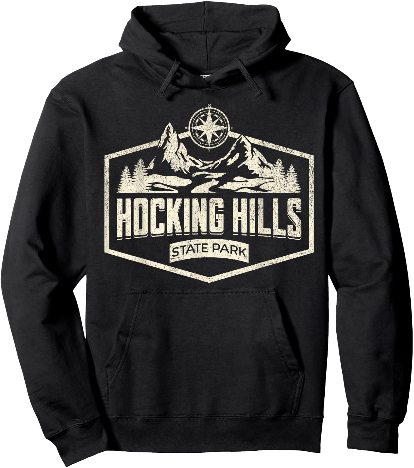 Hocking Hills Hoodie - Hoodie | Black