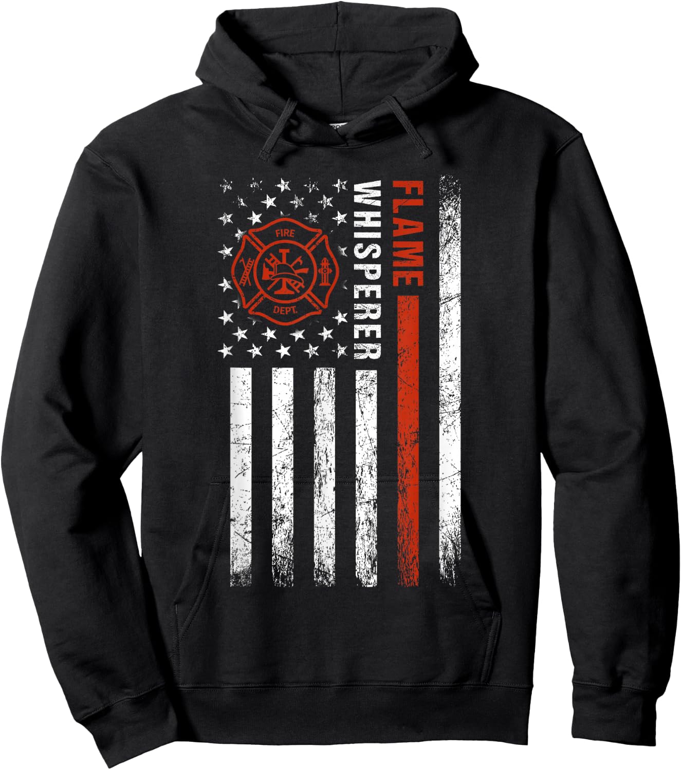 Funny Firefighting Fireman - Volunteer Firefighters Hoodie - Hoodie | Black