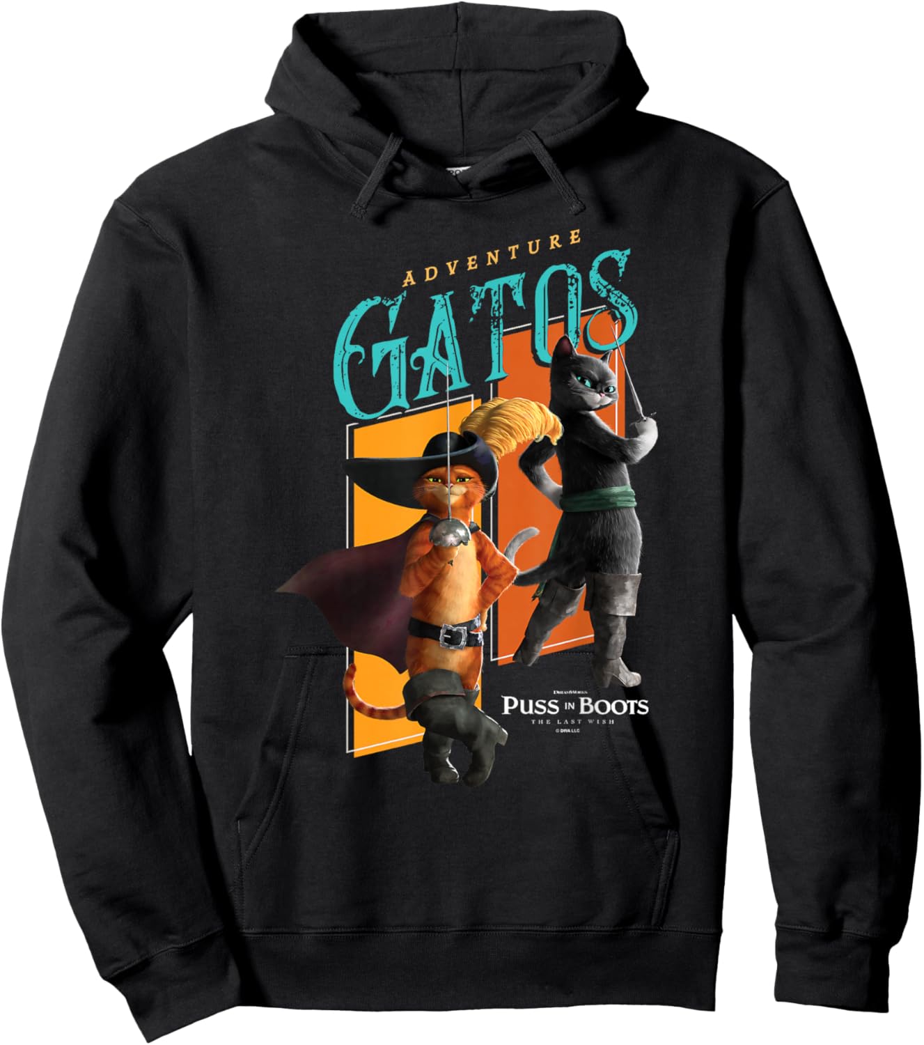 DreamWorks Puss in Boots: The Last Wish Kitty Softpaws Gatos Hoodie - Hoodie | Black
