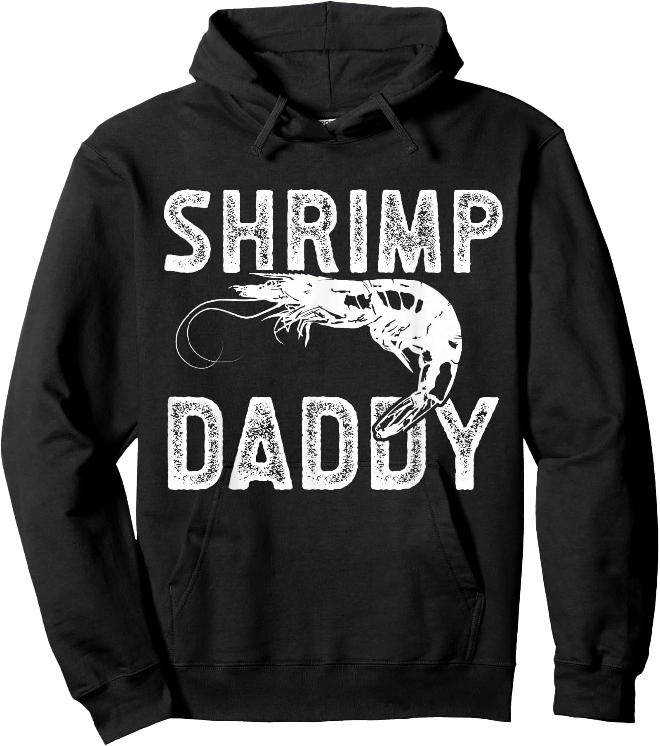 Vintage Shrimp Daddy Hoodie - Hoodie | Black