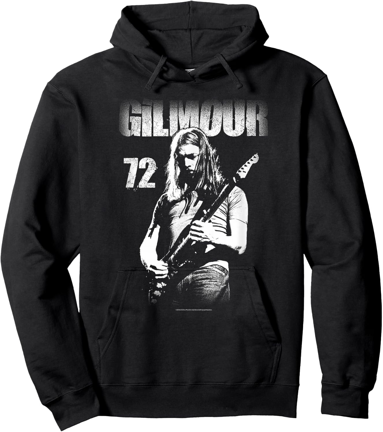 David Gilmour 1972 Photo Hoodie - Hoodie | Black