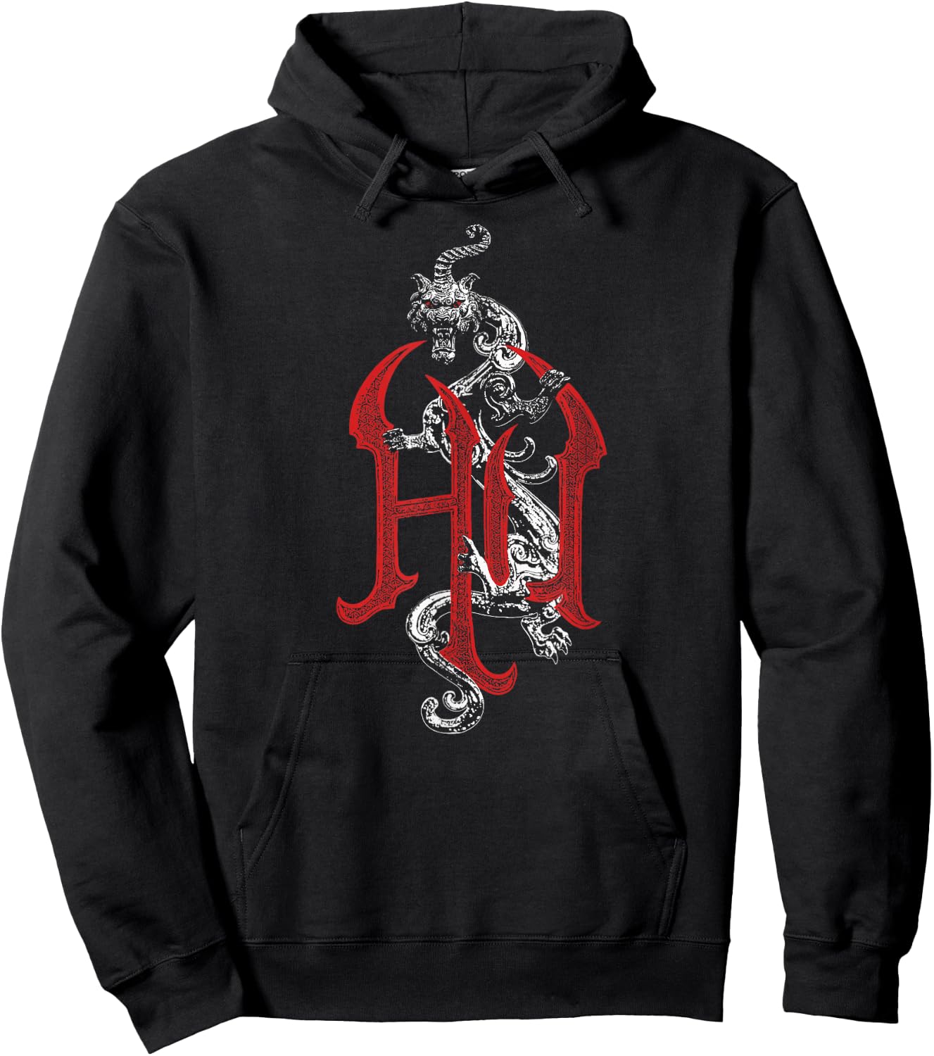The Hu – Snow Logo Red Hoodie - Hoodie | Black
