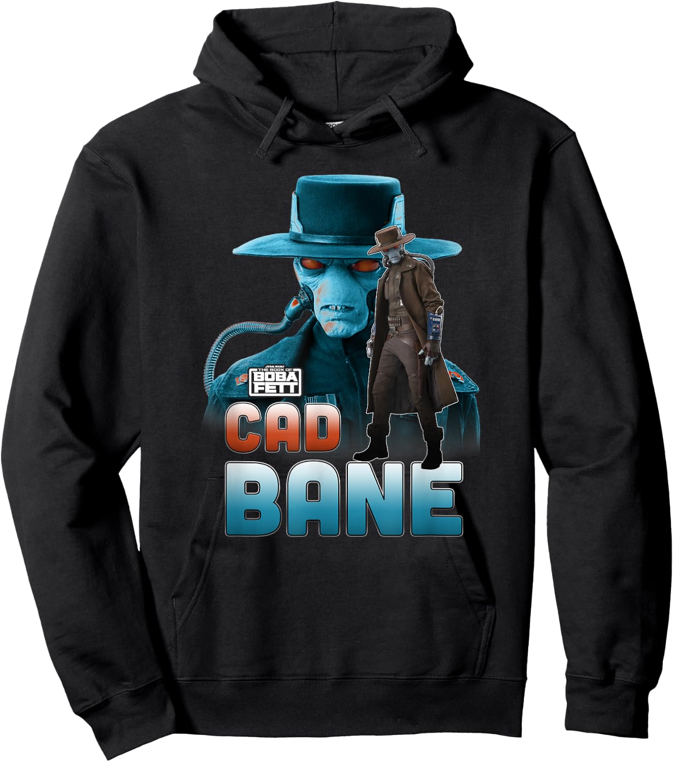 Star Wars The Book Of Boba Fett Cad Bane Character poster Hoodie - Hoodie | Black