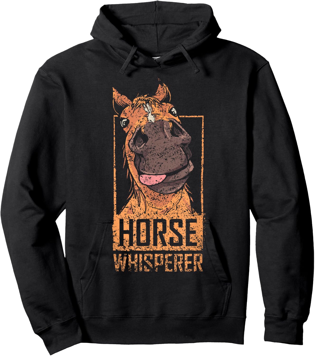 Horse Whisperer Equestrian Lover Rider Riding Hoodie - Hoodie | Black