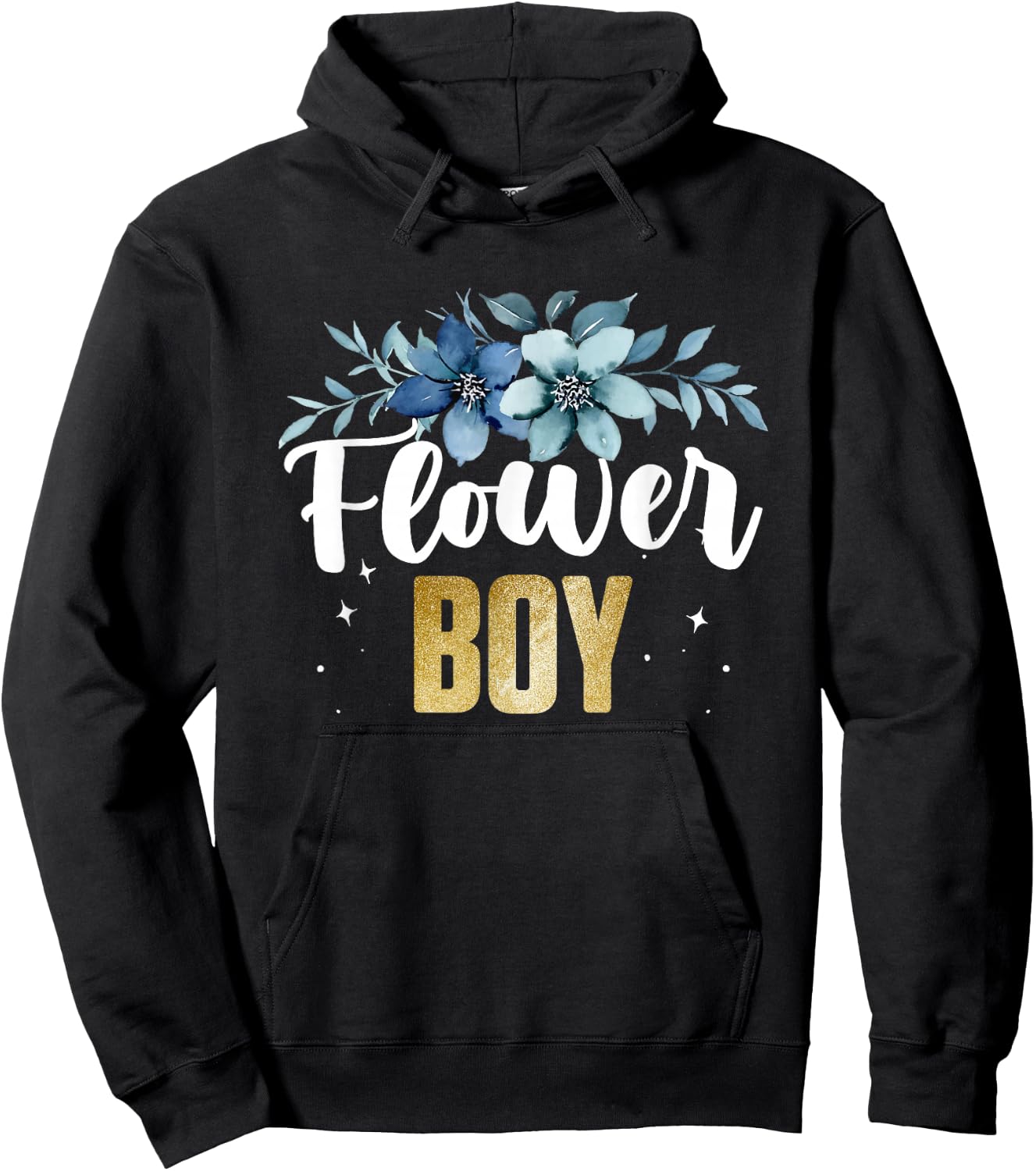 Flower Boy for Wedding Tradition Hoodie - Hoodie | Black