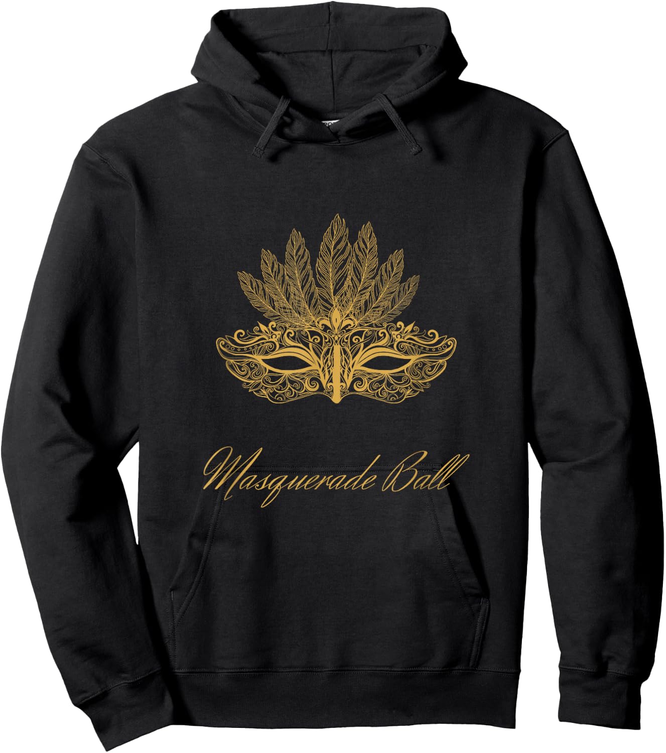 Masquerade Ball Hoodie - Hoodie | Black