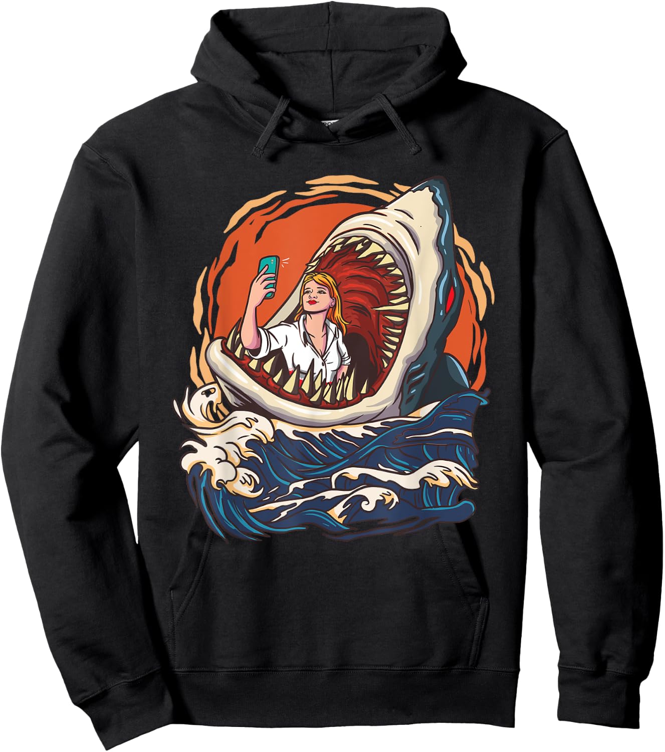 Shark Hoodie - Hoodie | Black