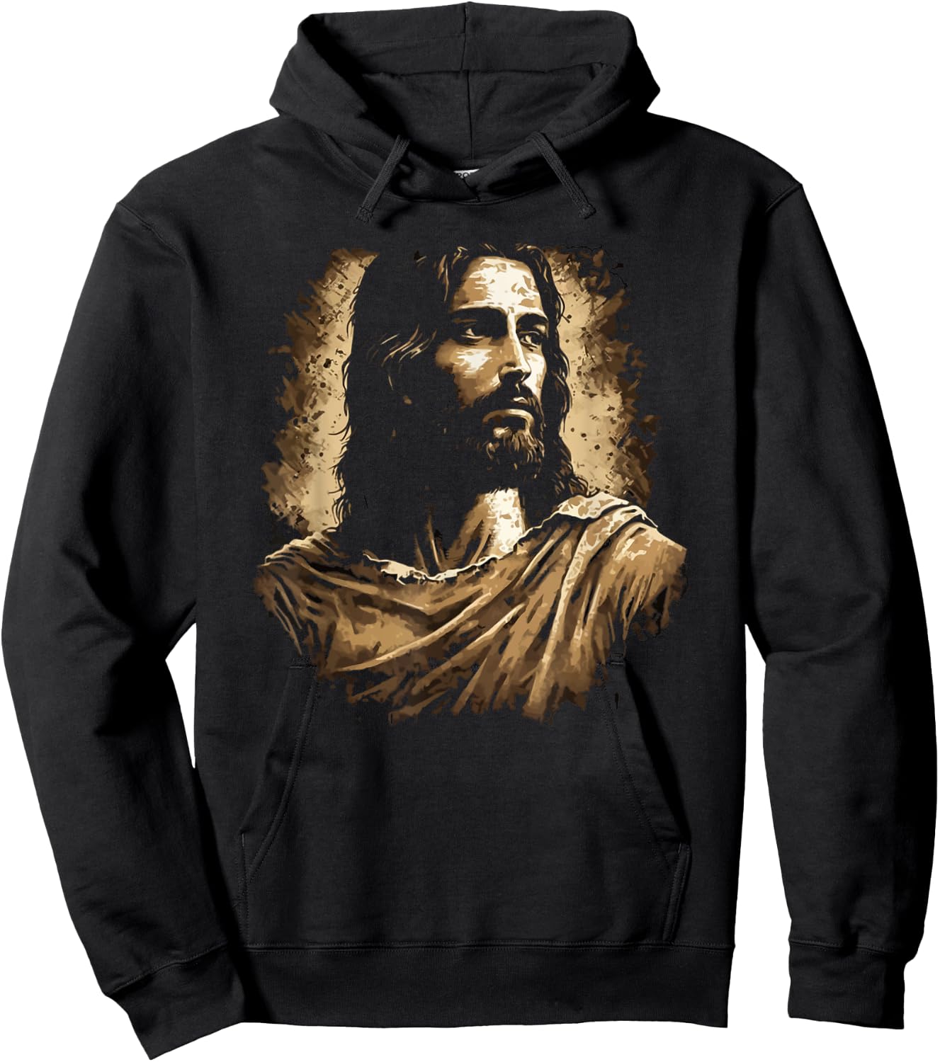 Jesus Christ Portrait Hoodie - Hoodie | Black