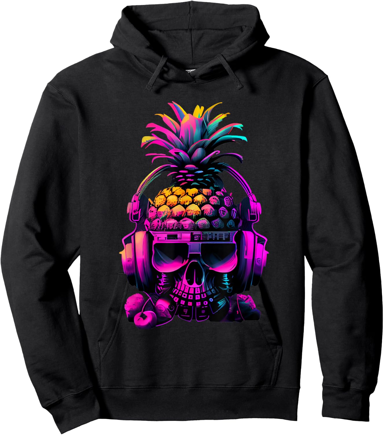 EDM Music Rave Festival Techno Hoodie - Hoodie | Black
