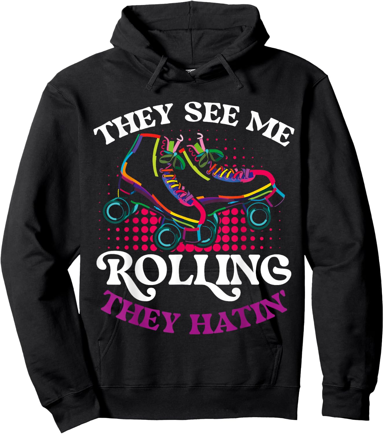 They See Me Rolling They Hatin Hoodie - Hoodie | Black