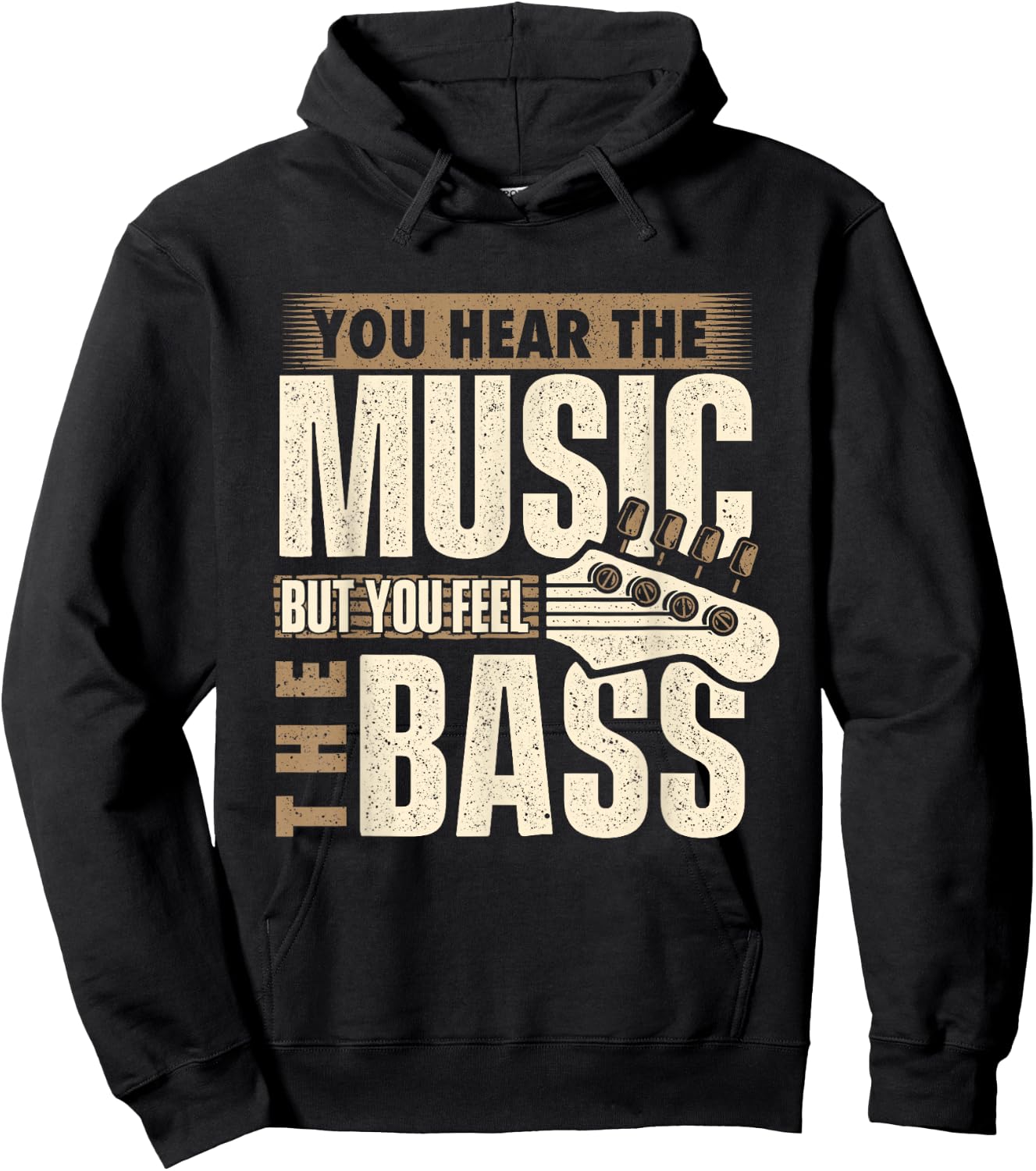 You Feel The Bass - Bassist Bass Guitar Player Guitarist Hoodie - Hoodie | Black