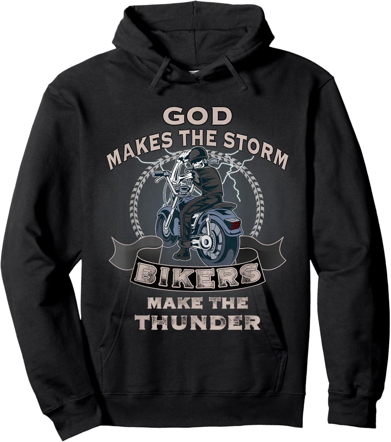 Motorcycle Funny Saying for Motorcyclists and Bikers Hoodie - Hoodie | Black
