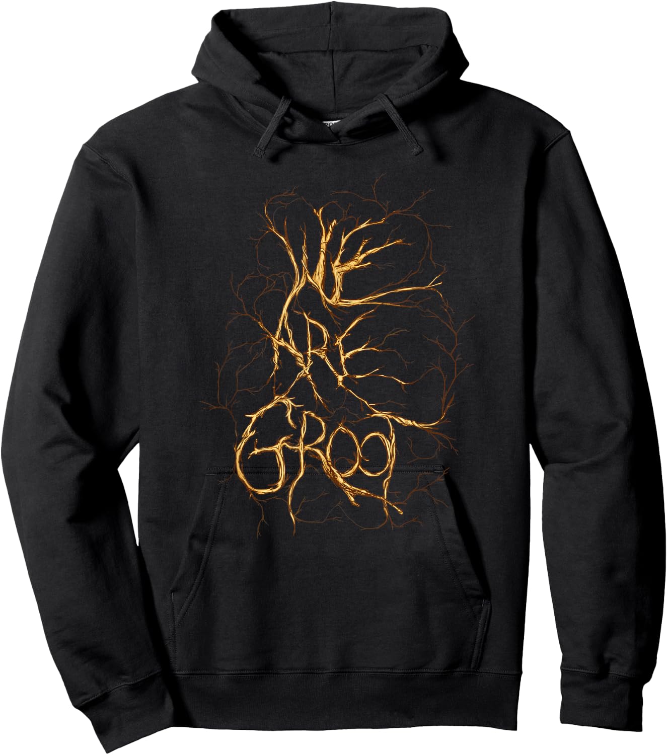 Marvel Guardians of the Galaxy We Are Groot Branches Poster Hoodie - Hoodie | Black