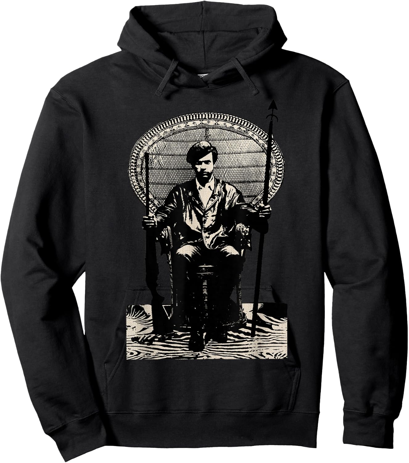 BPP Vintage Black History Self Defense Black Panthers Party Hoodie - Hoodie | Black