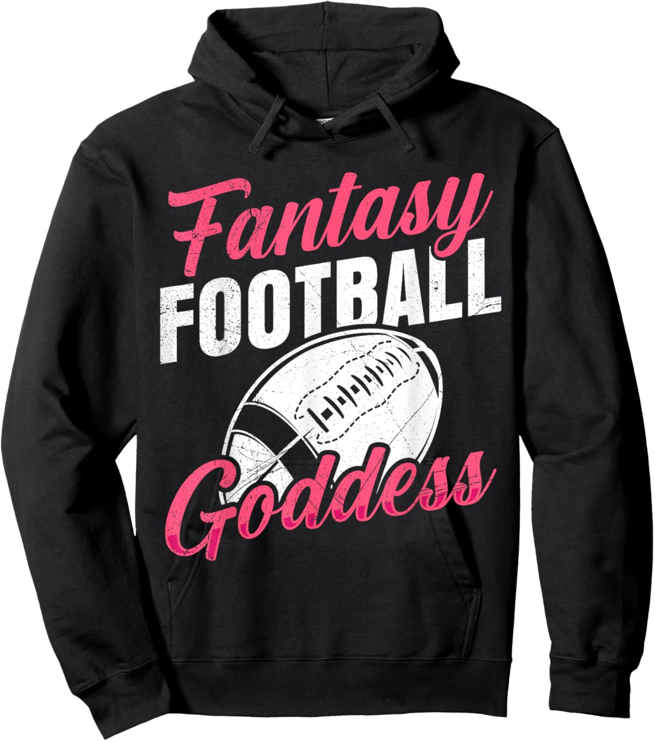 Fantasy Football Goddess Women Fantasy Football Hoodie - Hoodie | Black