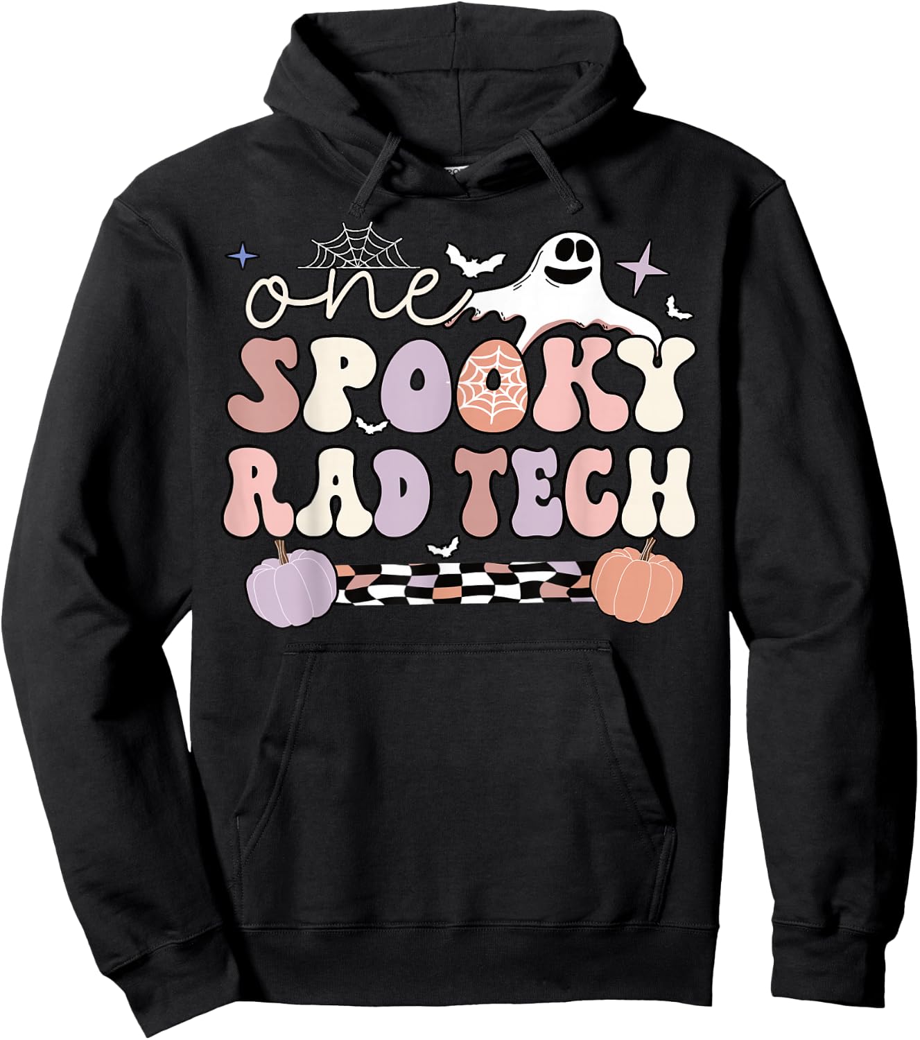 Spooky Radiology Tech Halloween Rad Technologist Rad Tech Hoodie - Hoodie | Black