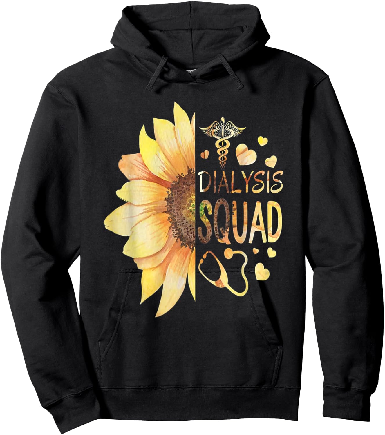 Dialysis Technician Nephrology Kidney Nurse Hoodie - Hoodie | Black