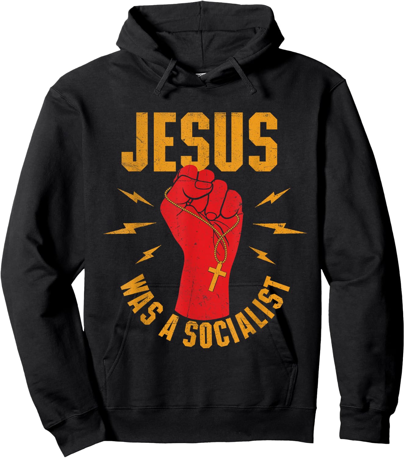 Jesus Was A Socialist - Christian Faith Jesus Christ Hoodie - Hoodie | Black