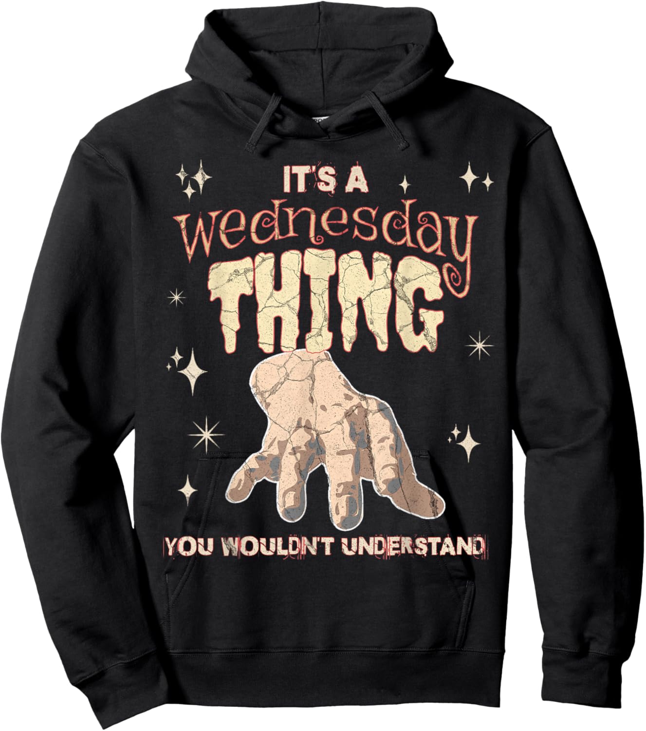 A Thing You Wouldn't Understand On A Gloomy Wednesday Hoodie - Hoodie | Black