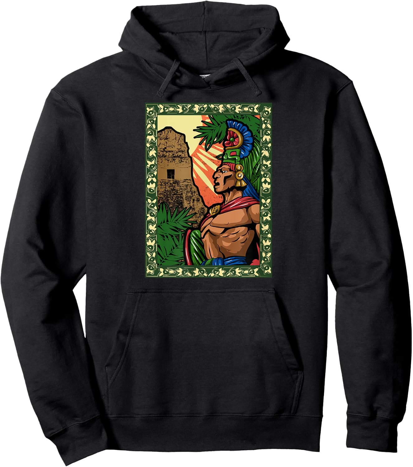 Guatemala Proud Hispanic Guate Guatemalan Tecun Uman Hoodie - Hoodie | Black
