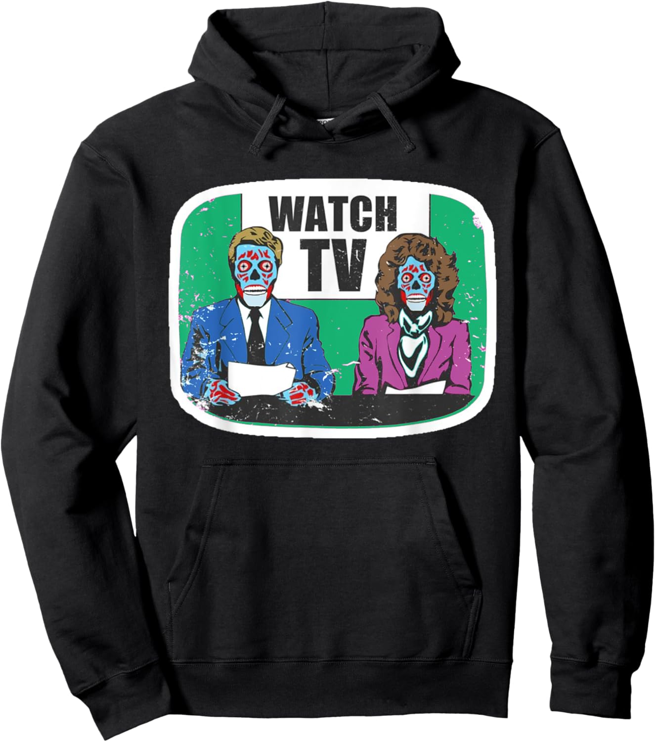 Gym Box Apparel Women's Black Modern TV Themed Birthday Hoodie - Hoodie | Black