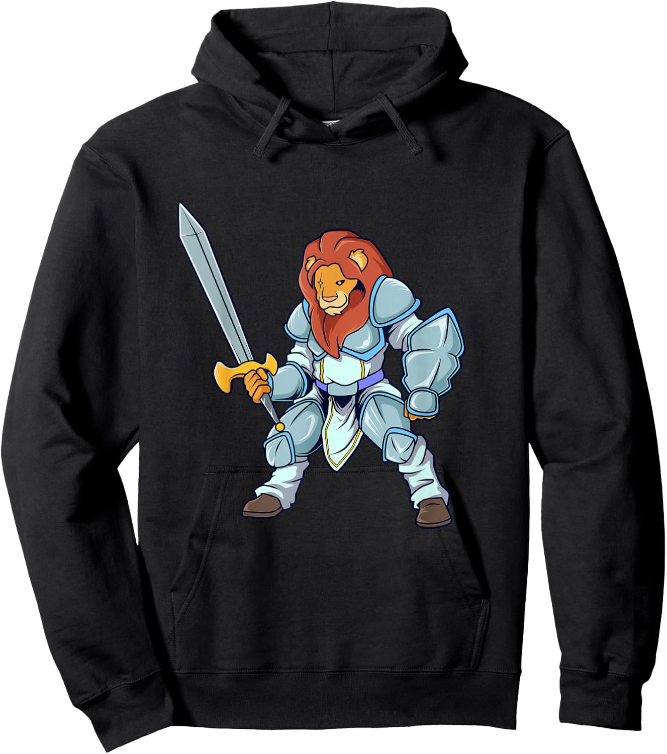 Roleplay Character - Paladin - Lion Hoodie - Hoodie | Black
