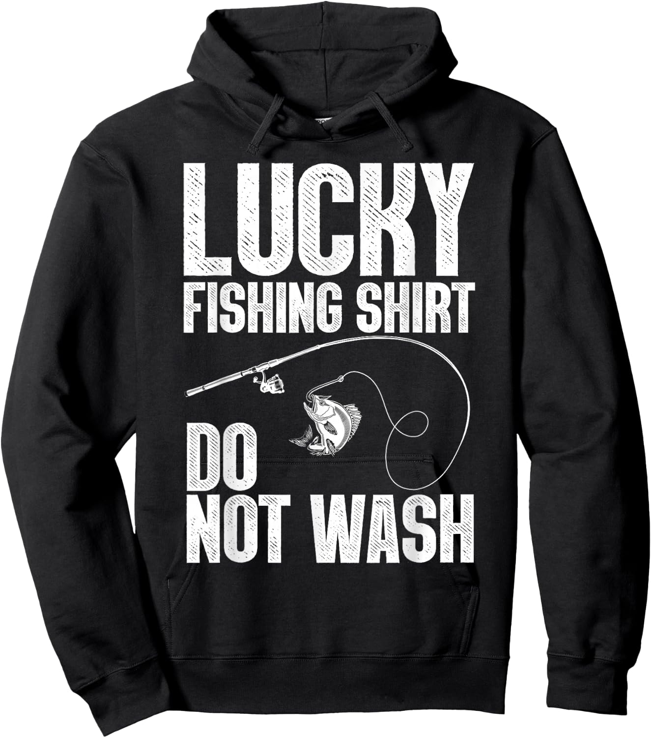 Funny Fishing Design Women Kids Fisherman Fishing Hoodie - Hoodie | Black