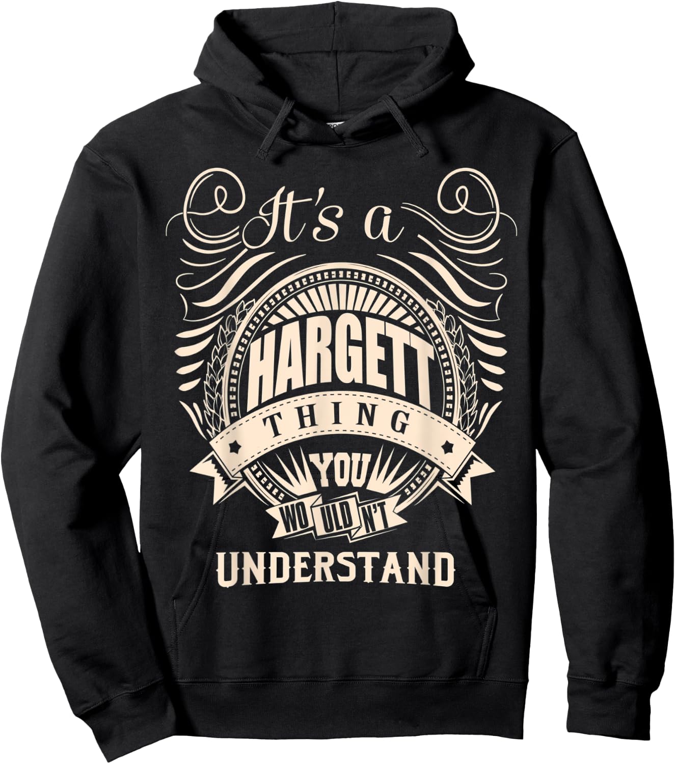 It's a HARGETT thing you wouldn't understand Gifts Hoodie - Hoodie | Black