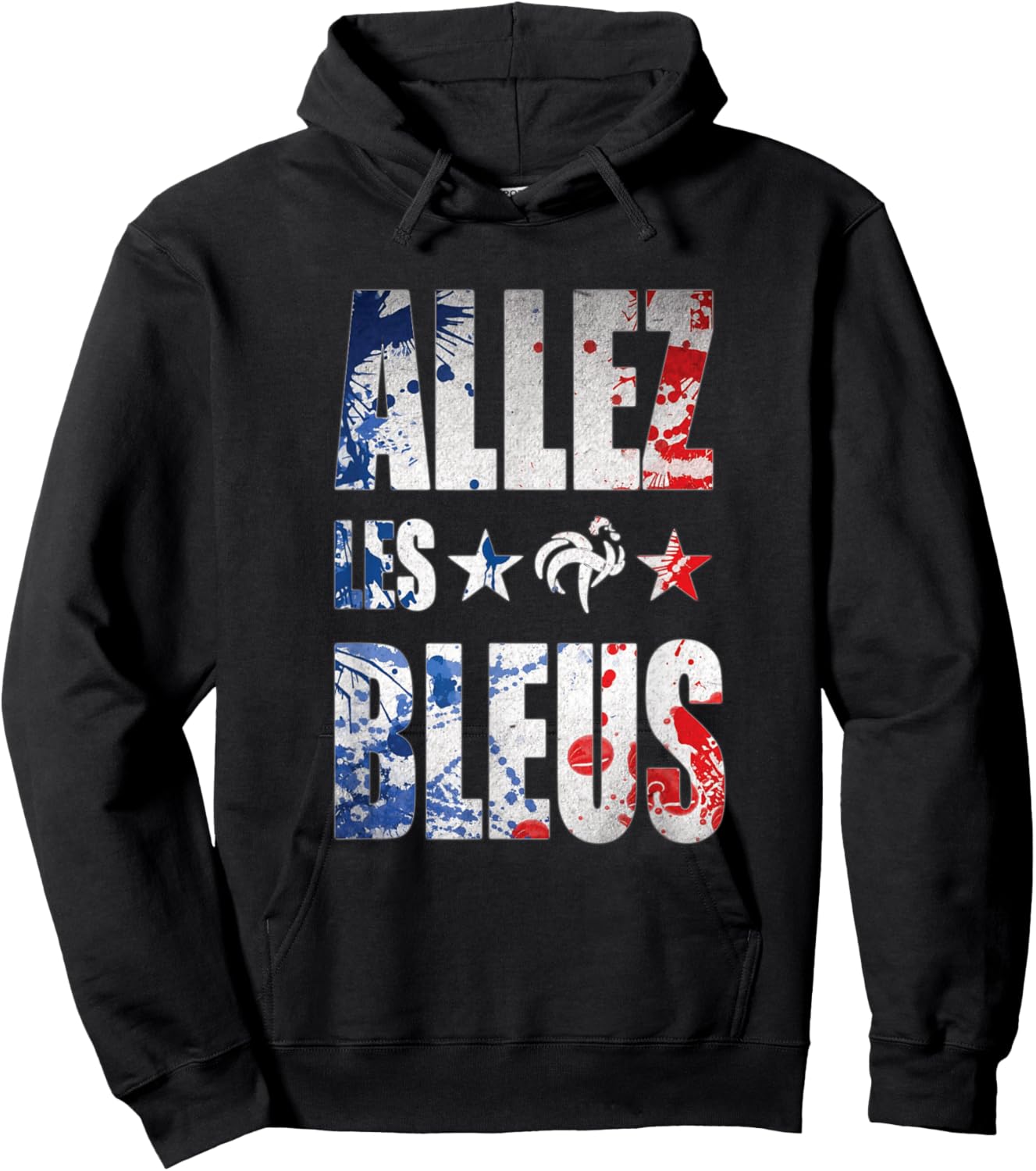 Go the Blue, For the fans of the French team Hoodie - Hoodie | Black