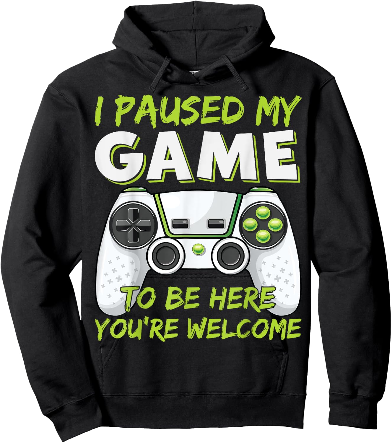 Funny Gaming Boys Girls Men Gamer Video Game Hoodie - Hoodie | Black