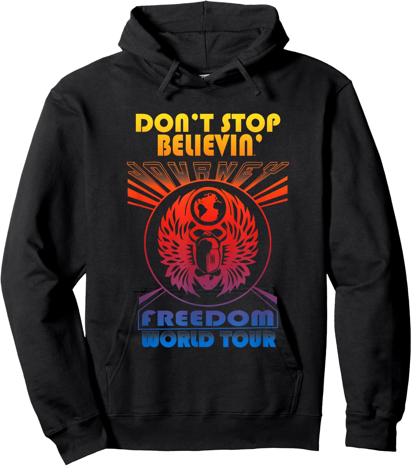 Journey Official Don't Stop Believin' Hoodie - Hoodie | Black