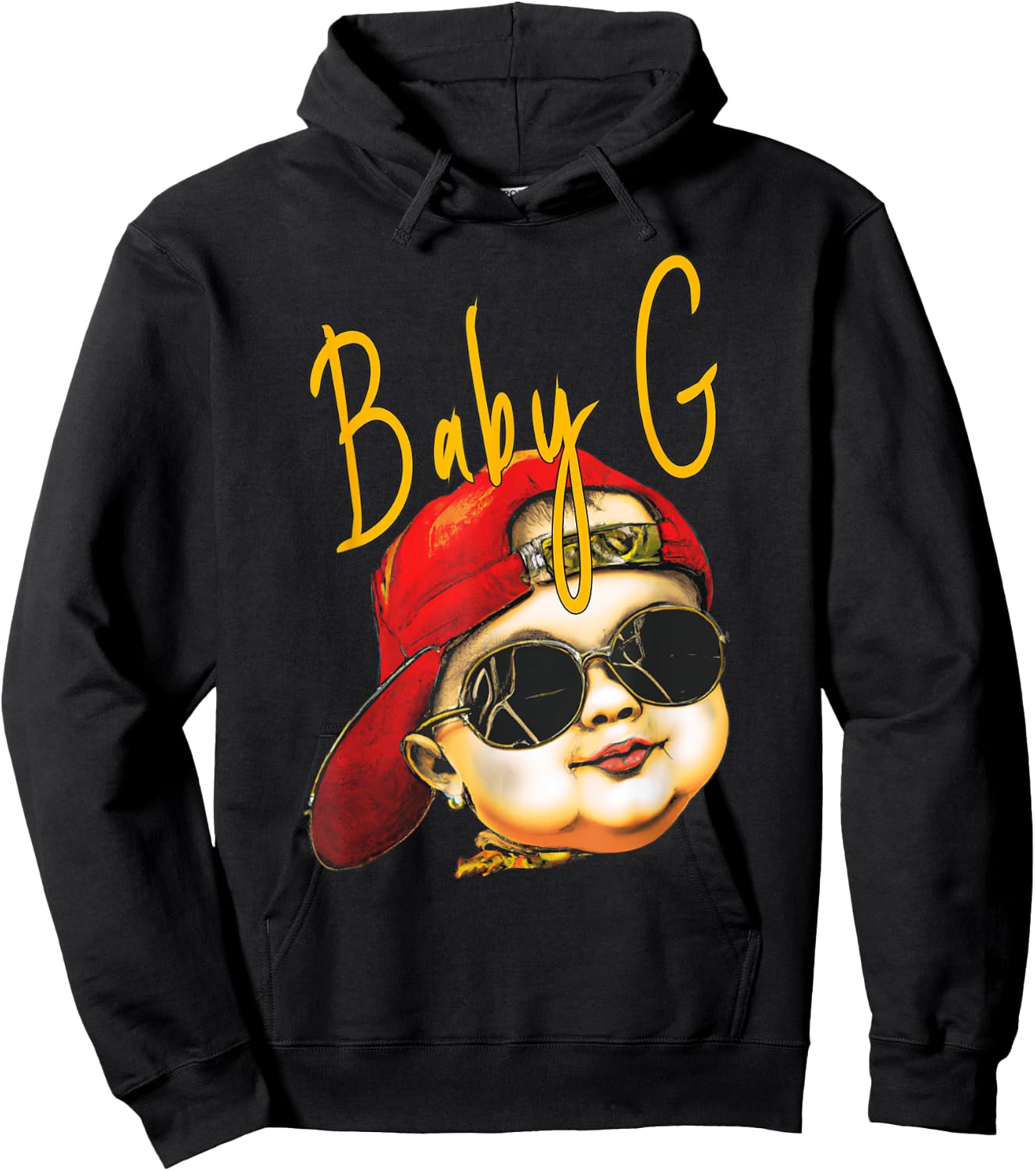 Baby G Hip Hop Baby Hoodie - Hoodie | Black