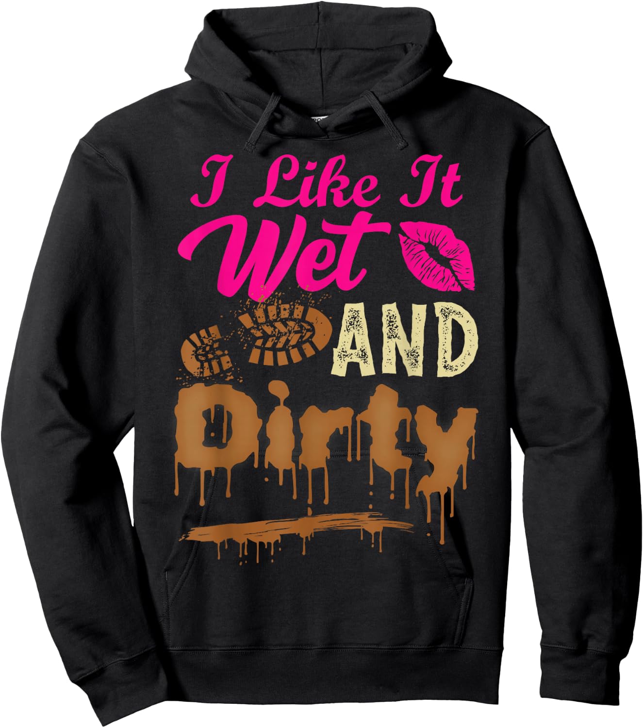 Mud Run Girl Hoodie - Hoodie | Black